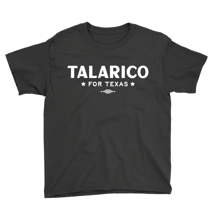 Talarico For Texas (Youth Black Tee)