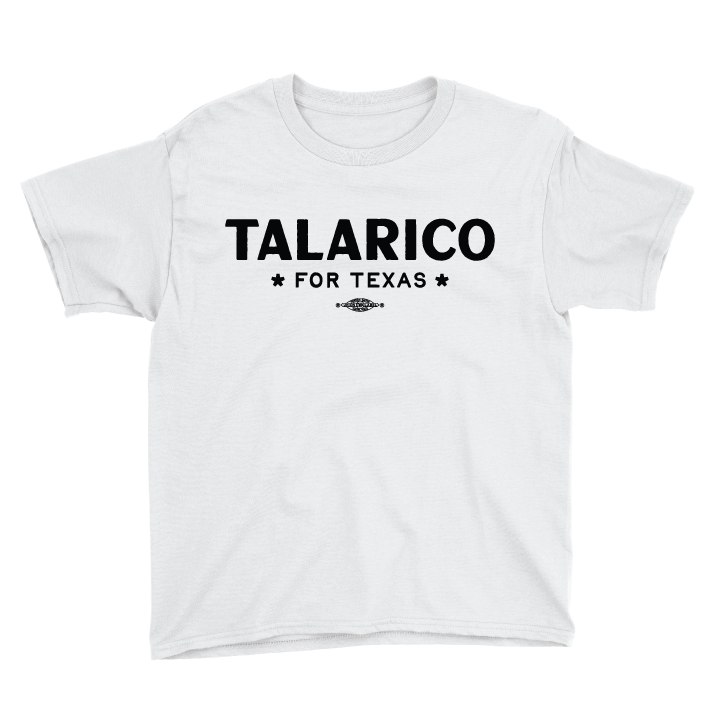 Talarico For Texas (Youth White Tee)
