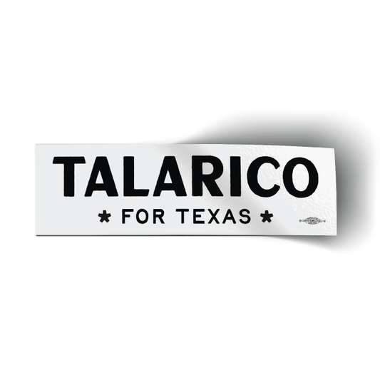 Talarico (10" x 3" Vinyl Sticker)