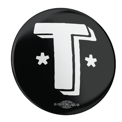 Talarico T Stars - Blue (2.25" Pin-Back Button -- Combo Pack of Two!)