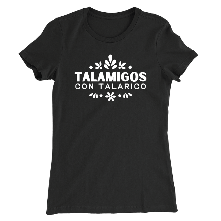 Talamigos (Unisex & Women's Black Tee)