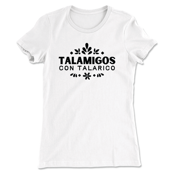 Talamigos (Unisex & Women's White Tee)