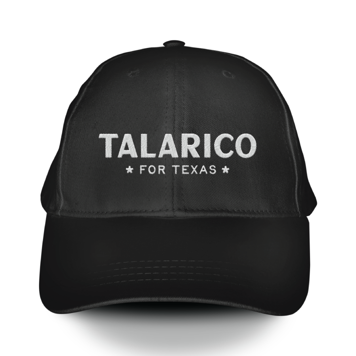 Talarico for Texas (Black Baseball Cap)