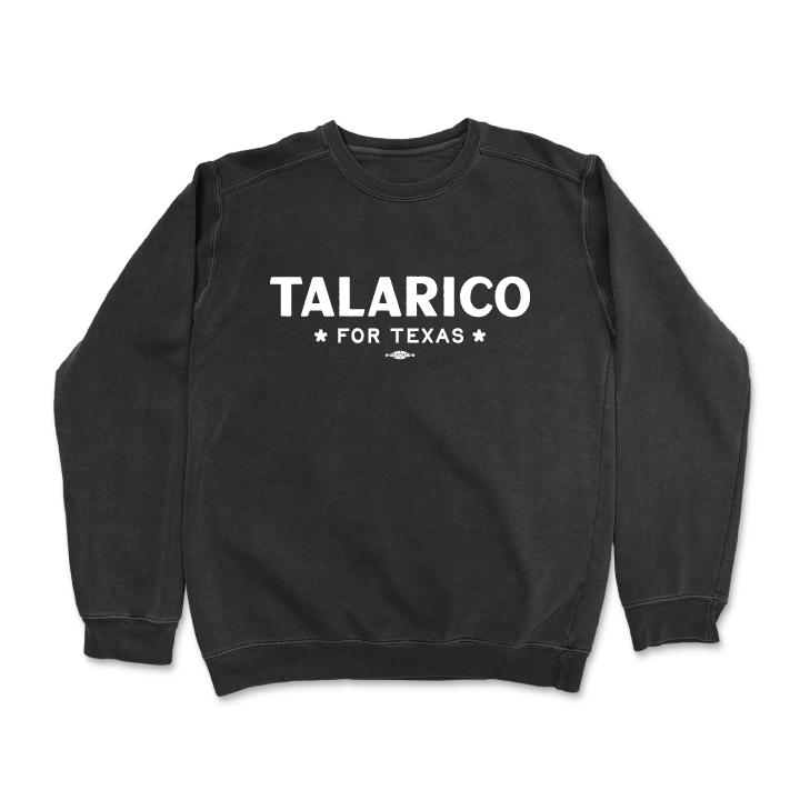 Talarico For Texas (Black Crewneck Sweater)