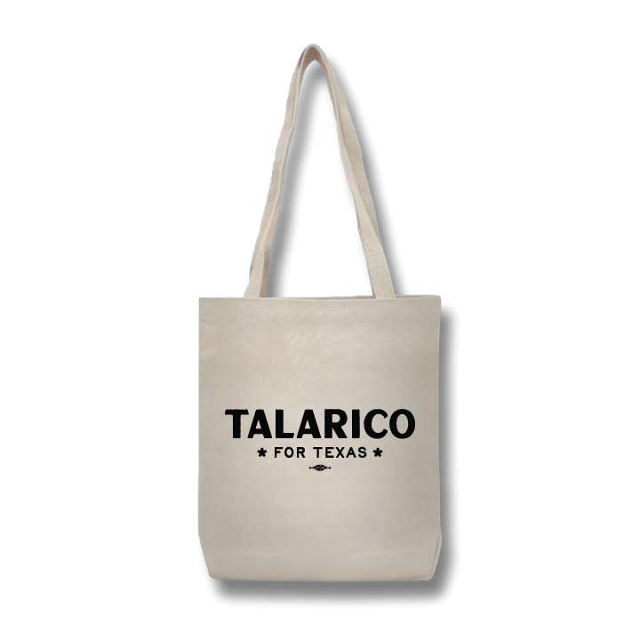Talarico Stacked (Natural Canvas Tote)